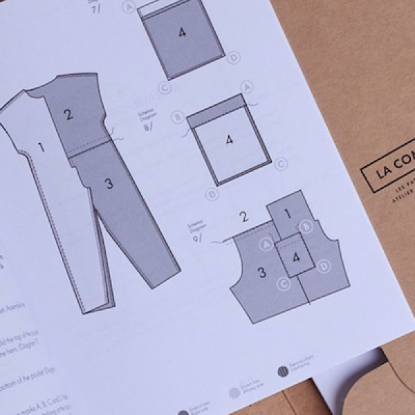 Schnittmuster Jumpsuit LA Combinaison von ATELIER BRUNETTE